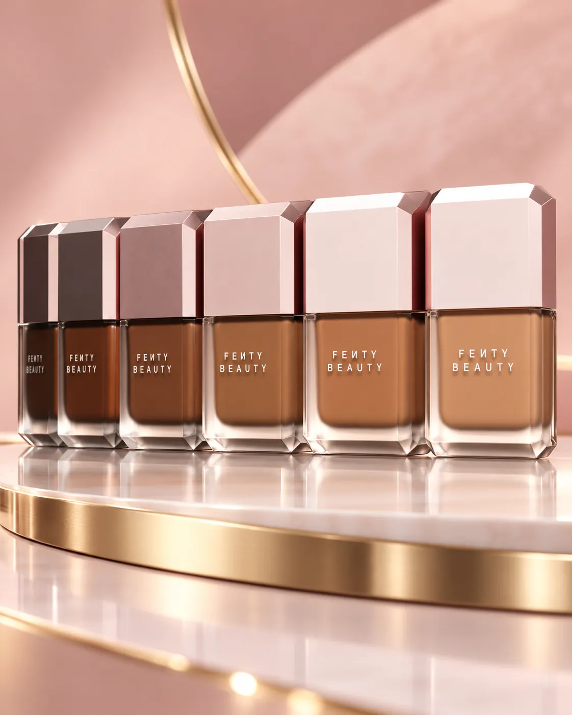 Fond de teint Fenty Beauty — gamme de teintes — vue 1