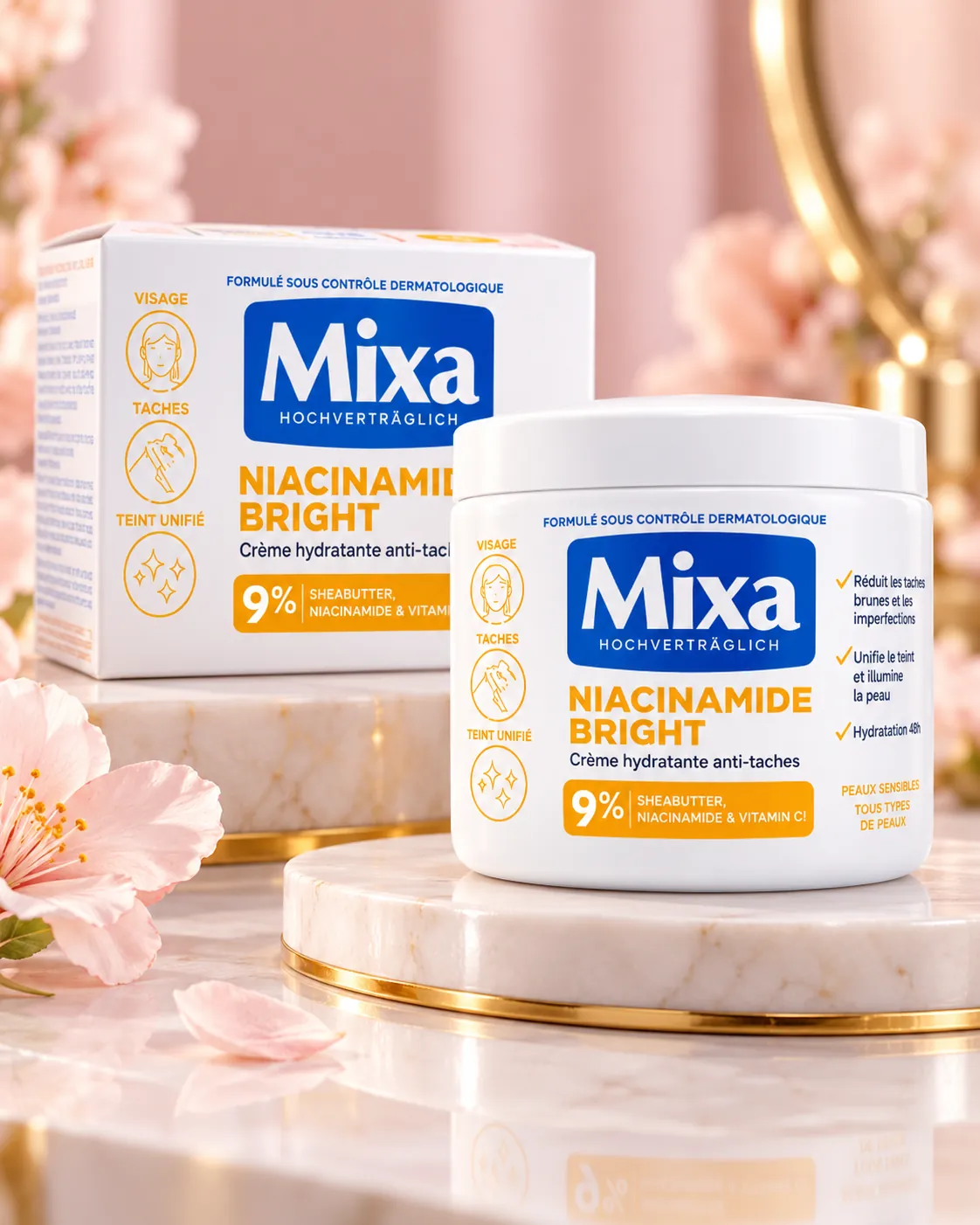 Niacinamide Bright Crème hydratante anti-taches — vue 1